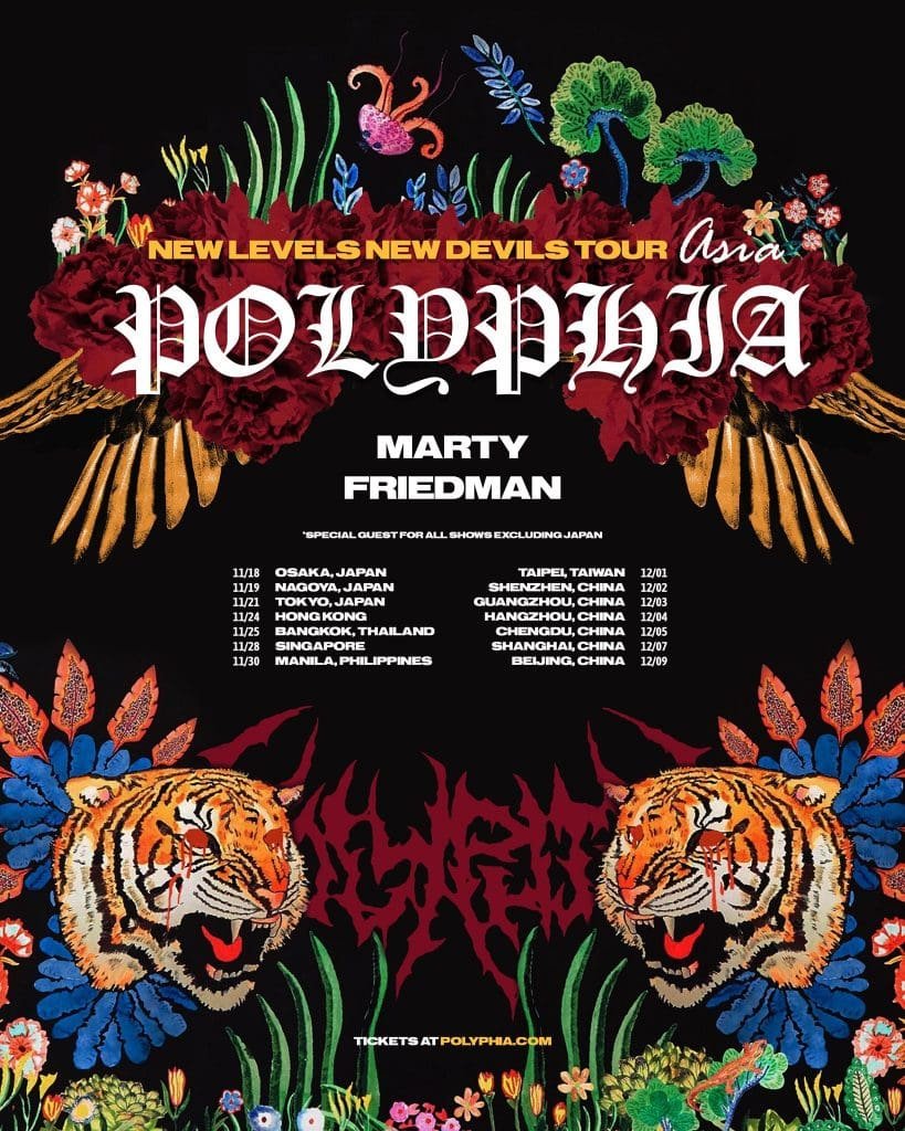 Polyphia New Levels New Devils Asia Tour