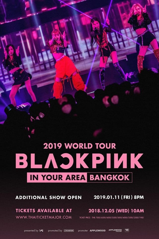 BLACKPINK break Thailand's Kpop concerts record with threeday debut shows