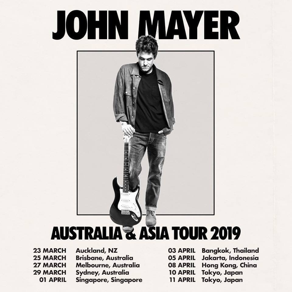 John Mayer Asia Tour