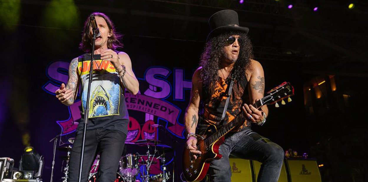 Slash, Myles Kennedy and The Conspirators brought the house down with The Call Of The Wild and epic night