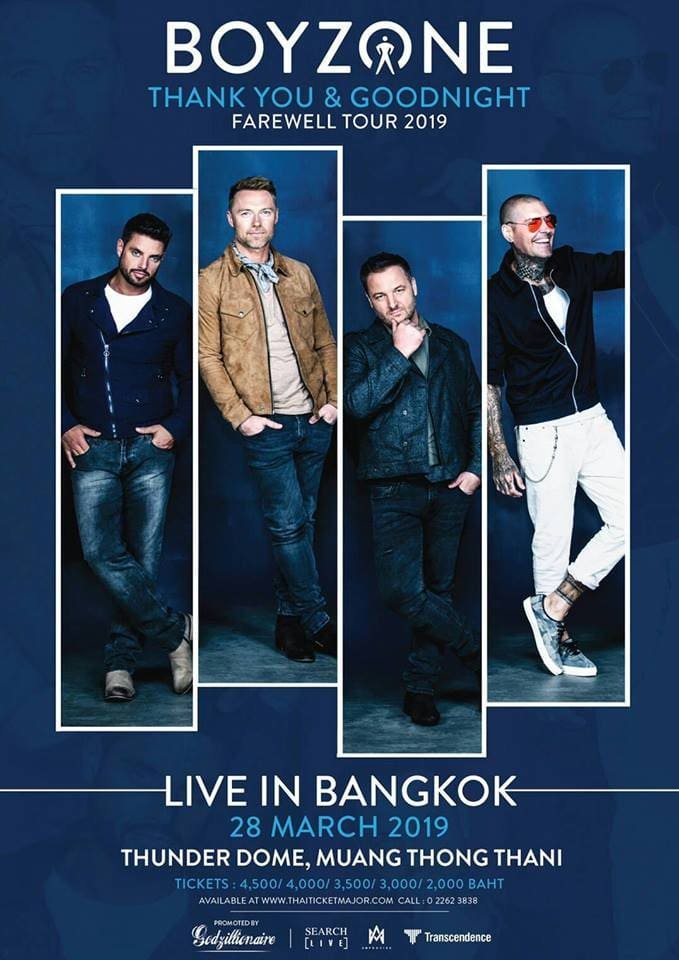 Boyzone Live in Bangkok