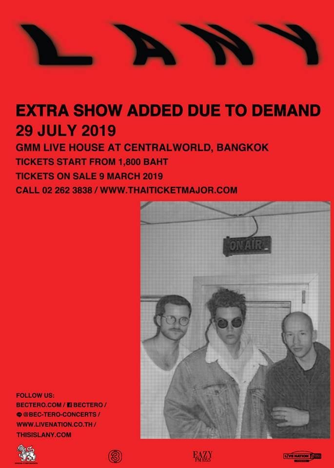 LANY Malibu Nights in Bangkok