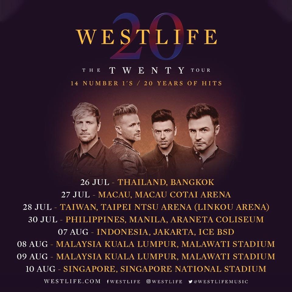 Westlife Twenty Tour