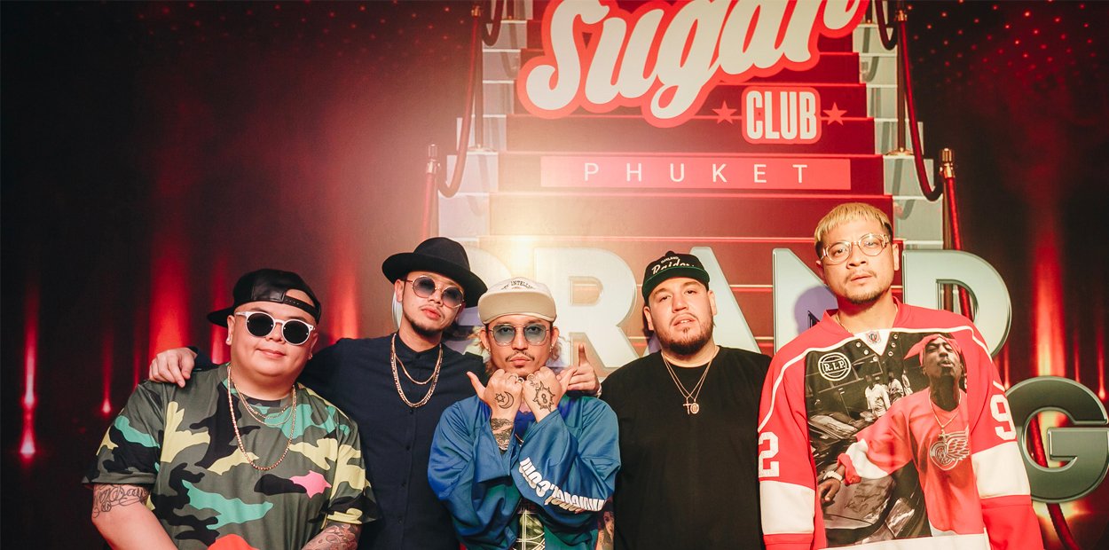 Sugar Phuket held it’s official Grand Opening with local and International Artists!