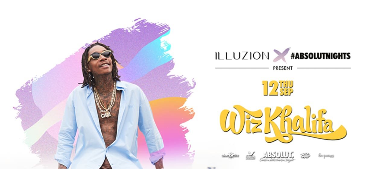 Illuzion x Absolute Nights will be bringing Wiz Khalifa to Phuket this Summer!