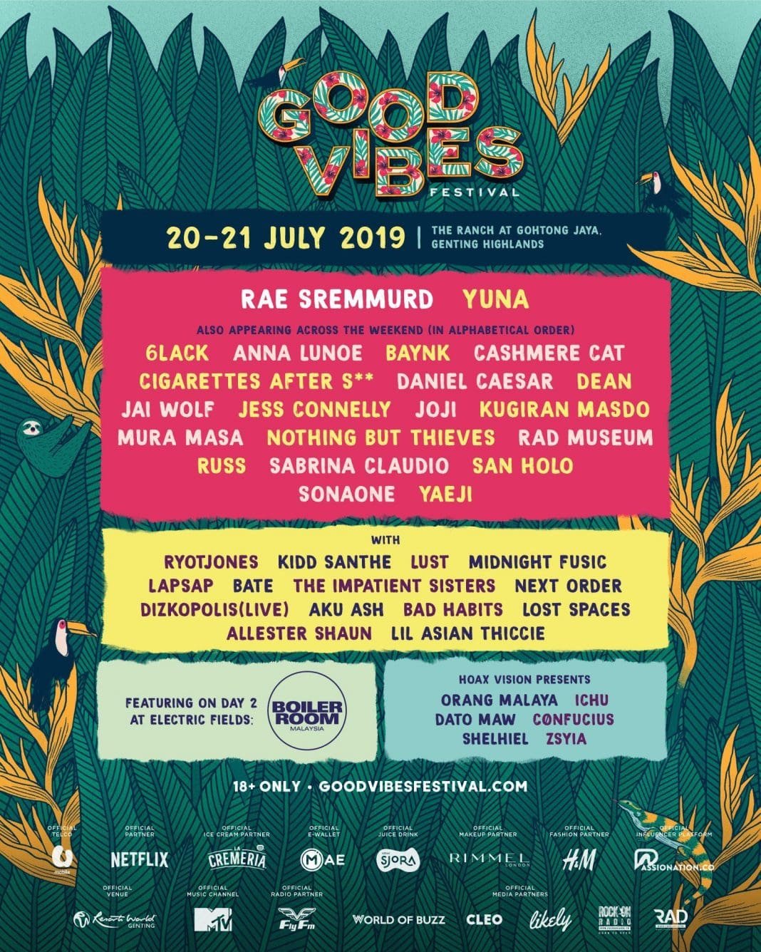 Good Vibes Festival 2019 Unveils Its Second Wave Of Line Up