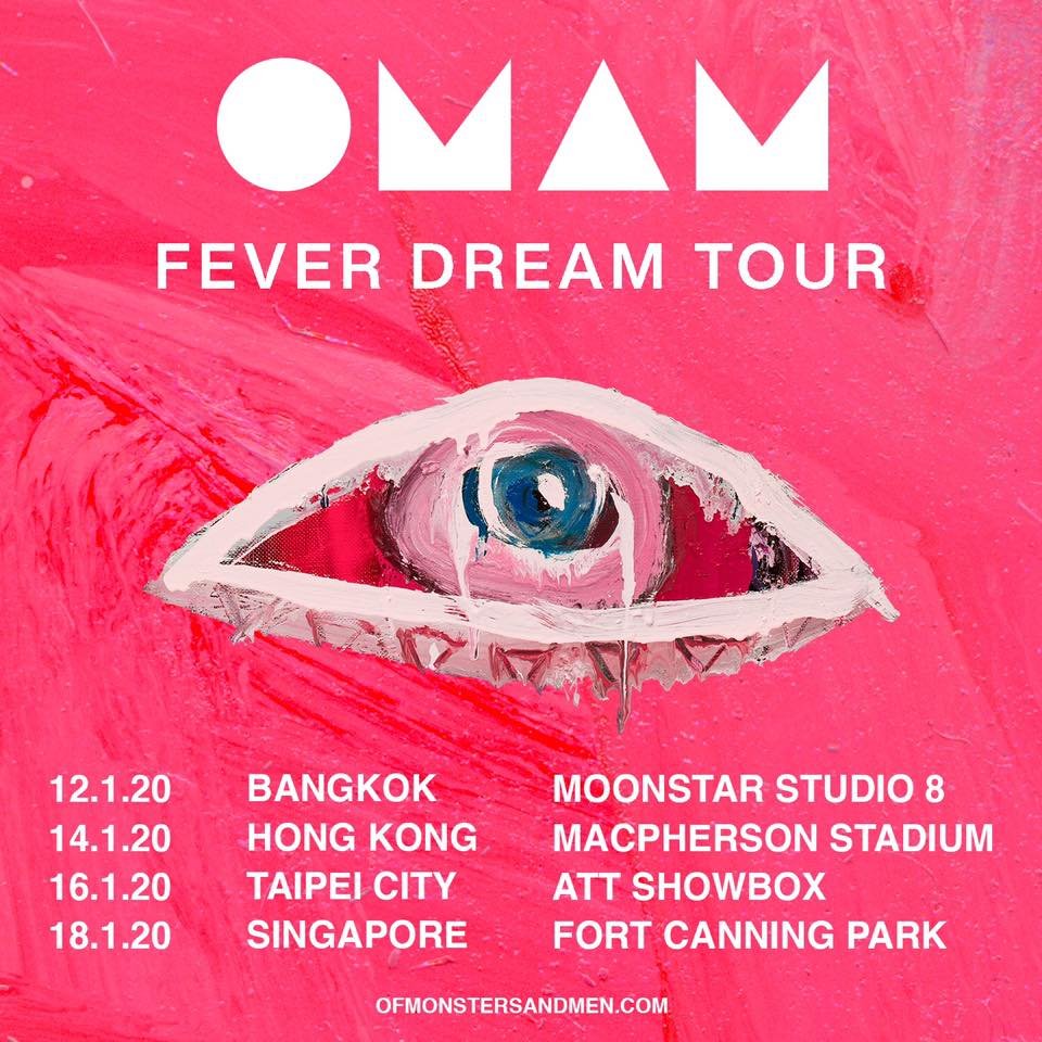 Of Monsters and Men are coming to Asia!