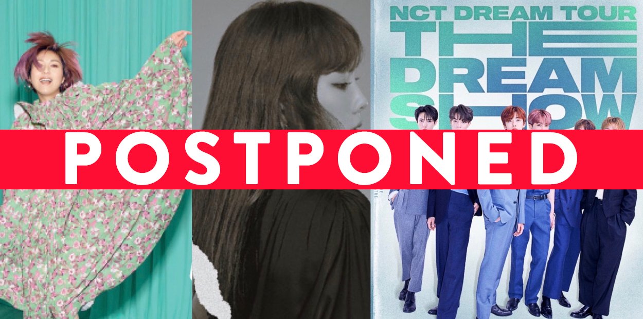 Upcoming Miriam Yeung, Taeyeon and NCT concerts in Singapore have been POSTPONED.