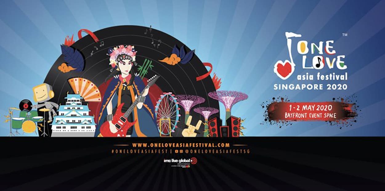 One Love Asia Festival announcement for May 2020!