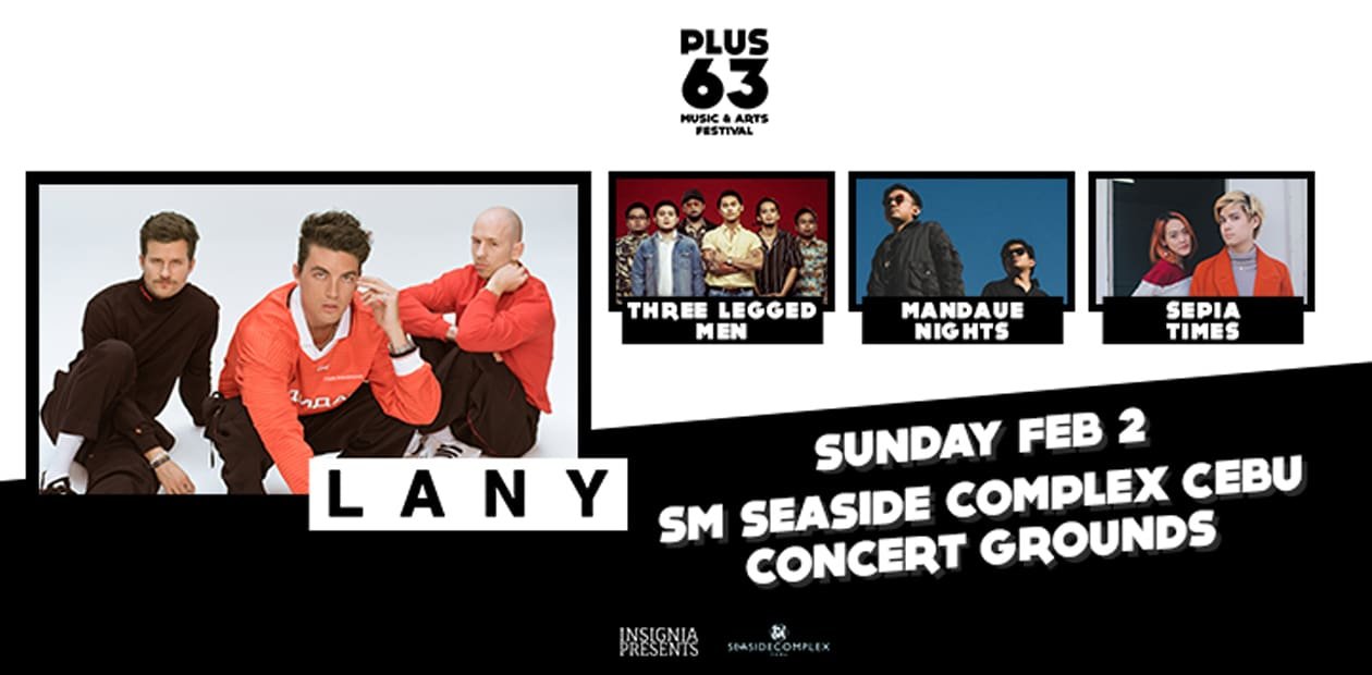 LANY headlines Plus63 Music and Arts Festival in Cebu City, Philippines