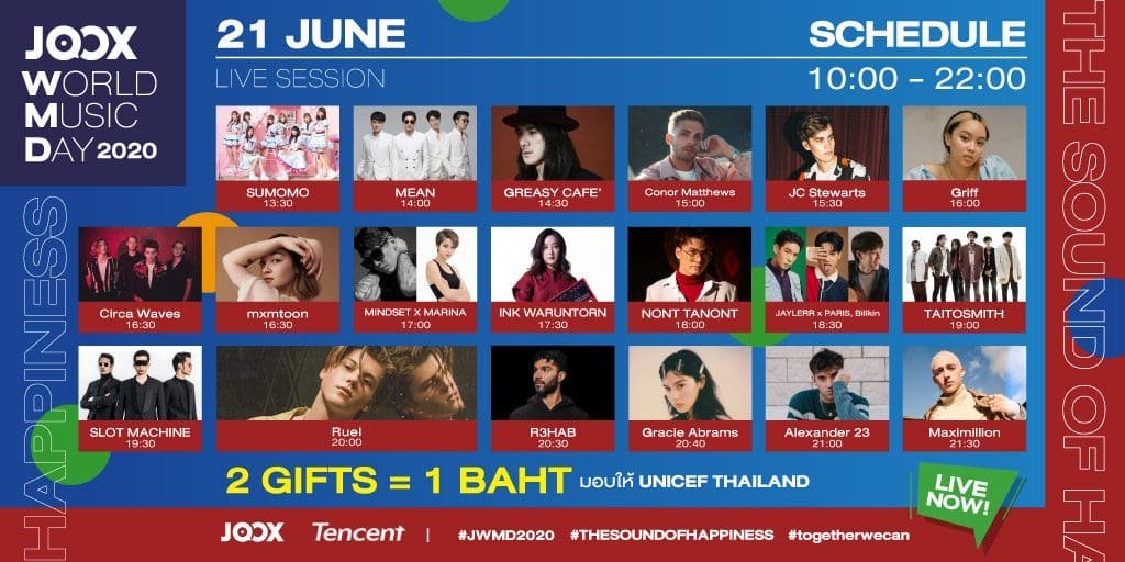 JOOX World Music Day 2020 - June 21