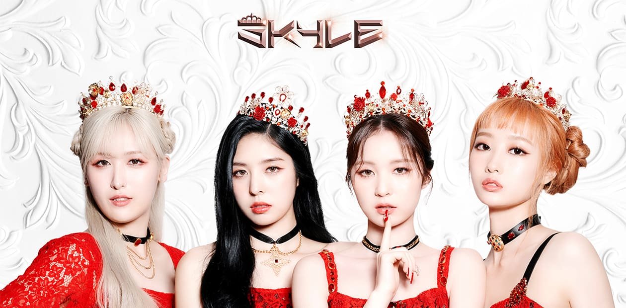 New four-member K-pop girl group SKYLE revealed