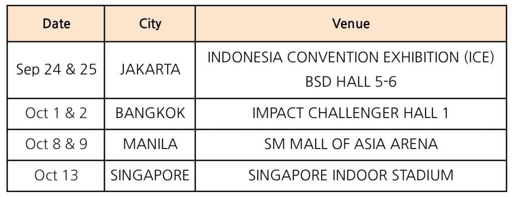 seventeen right here world tour 2024 schedule