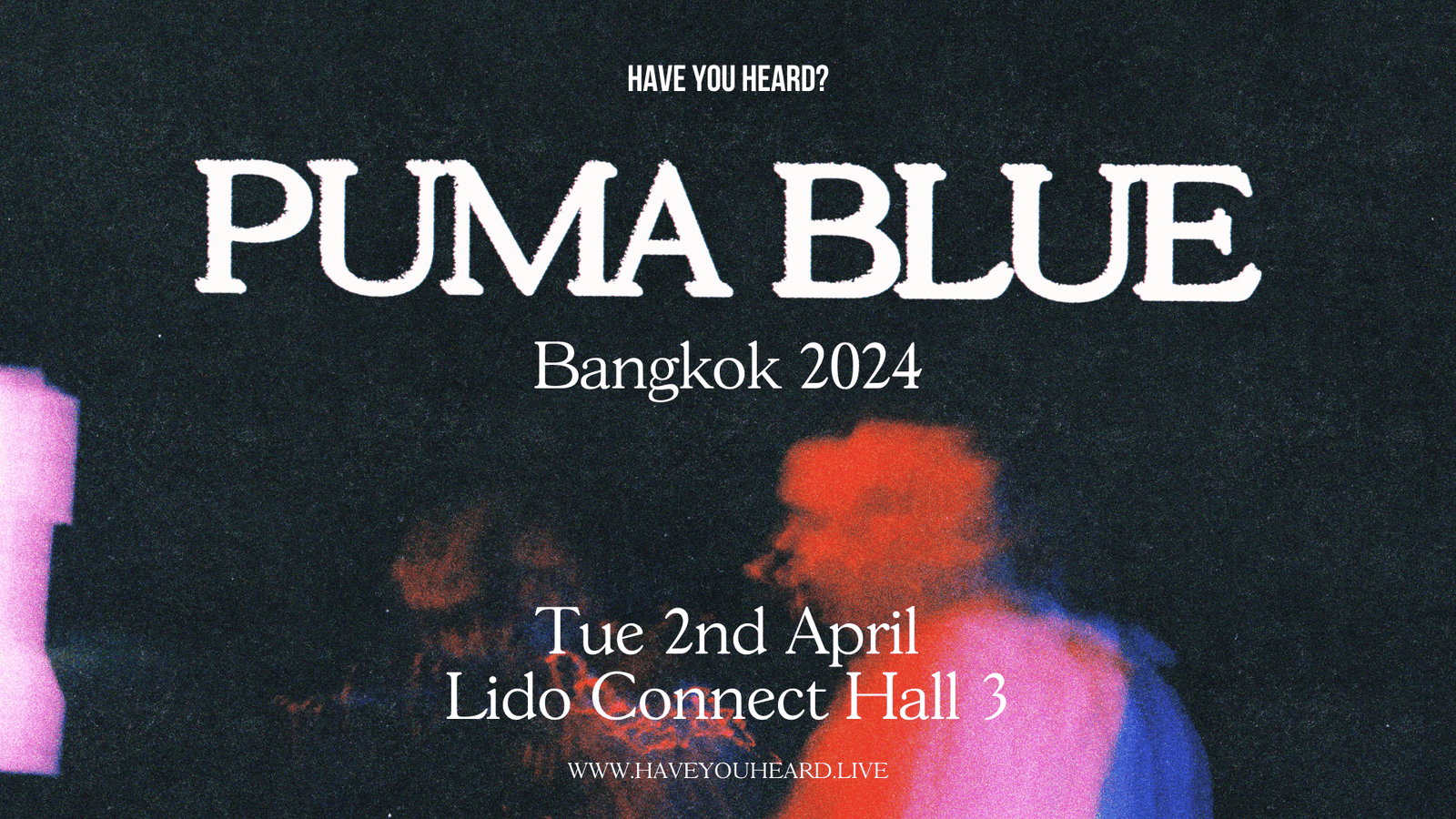 Puma Blue in Thailand 2024 Debut at Lido Connect on April 2nd!