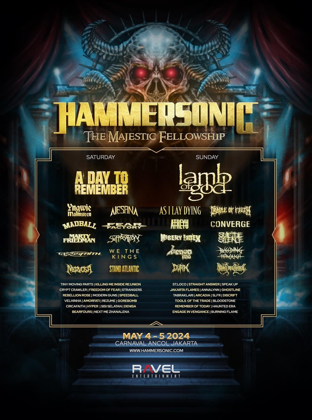 Hammersonic Festival 2024: Jakarta Braces for a Metal Meltdown!