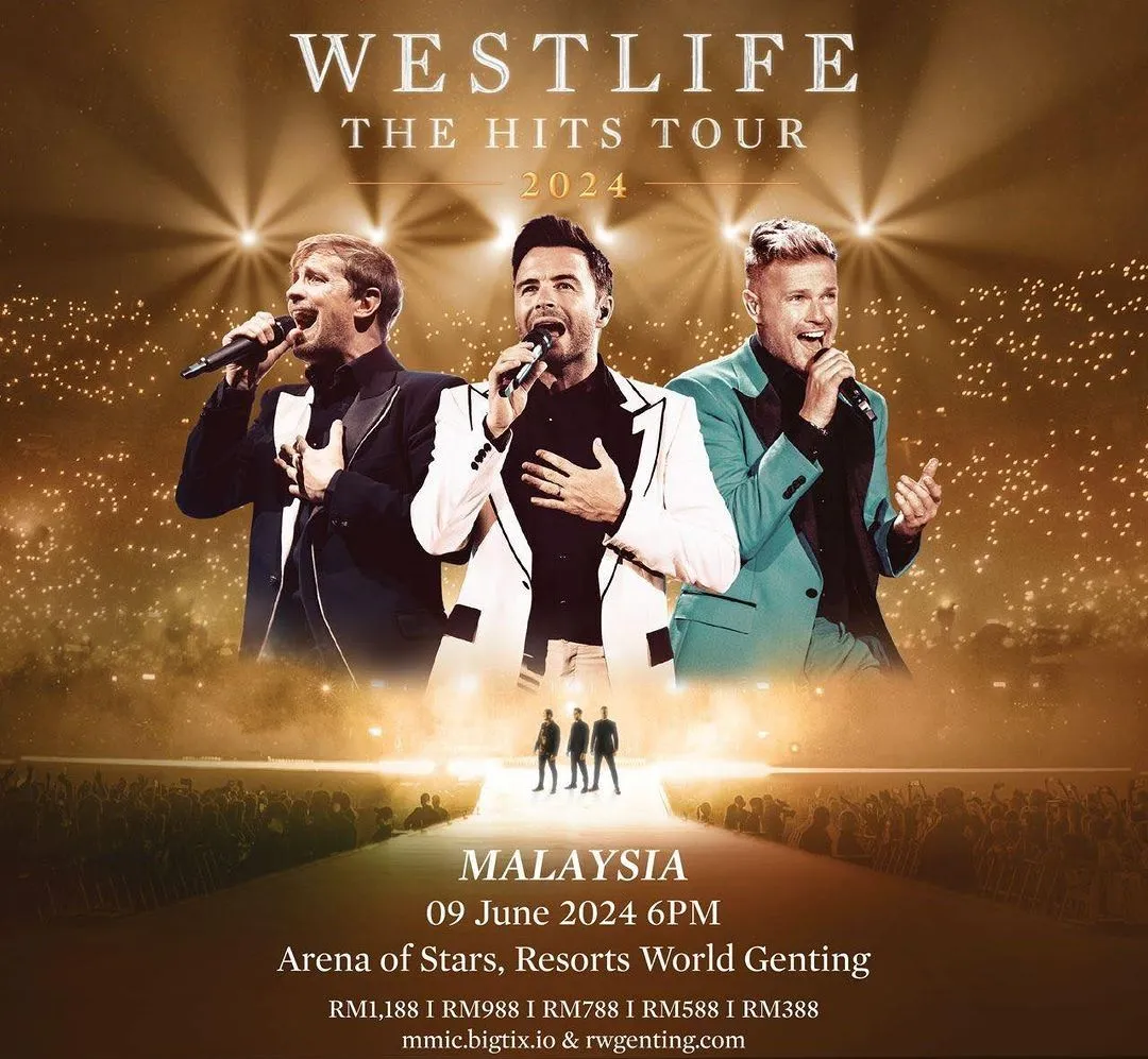 Westlife Returns to Malaysia 2024