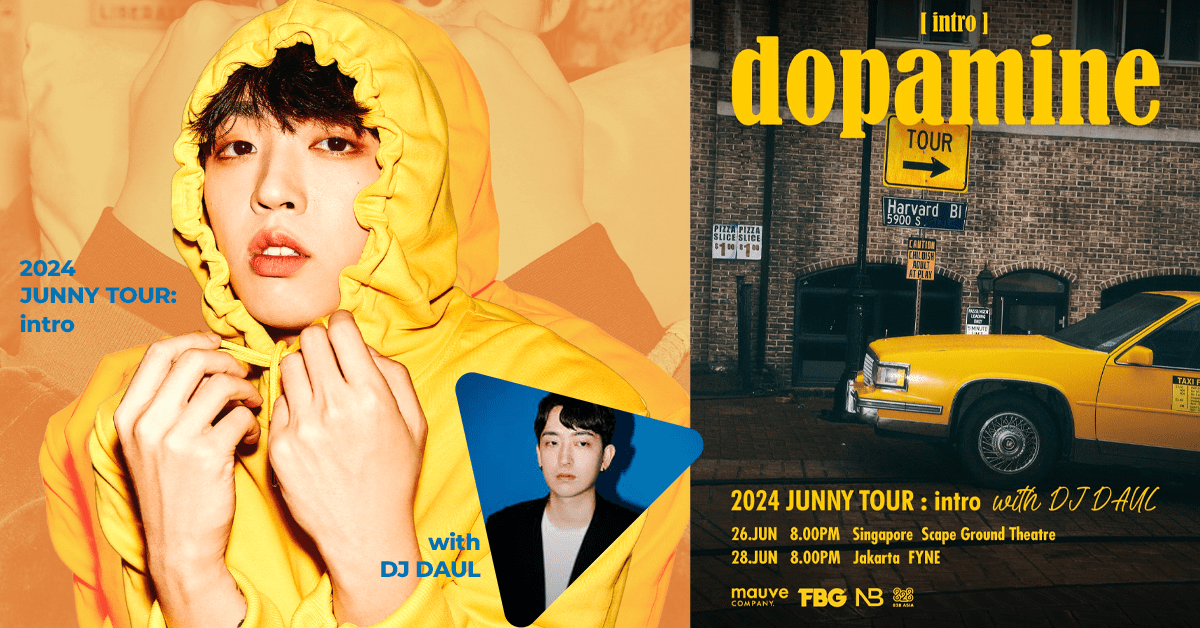 JUNNY’s [intro] dopamine Tour Arrives in Southeast Asia!