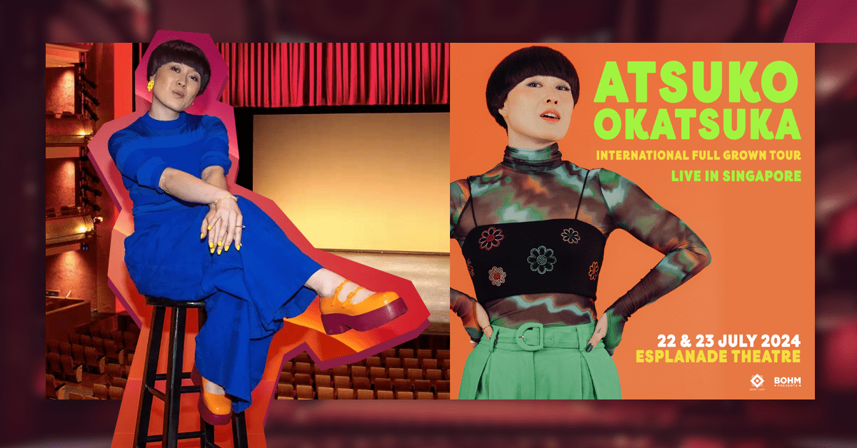 Atsuko Okatsuka’s “International Full Grown Tour” Hits Singapore on July 23, 2024!