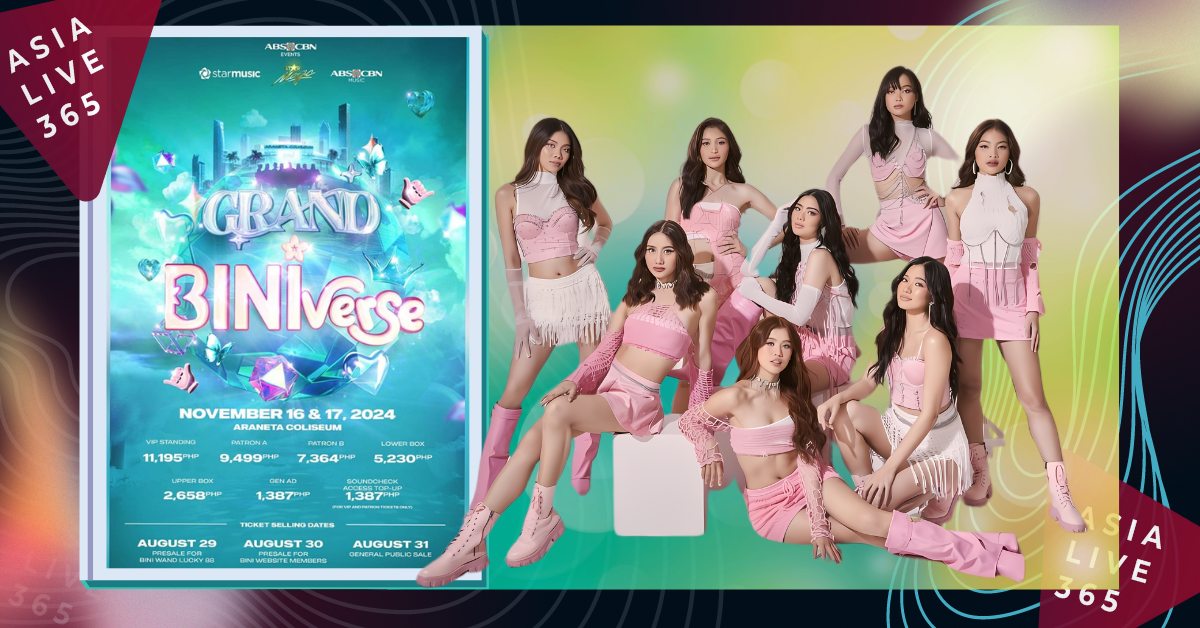 BINI’s Grand BINIverse Concert: Ticket Pricing and Sale Dates Announced