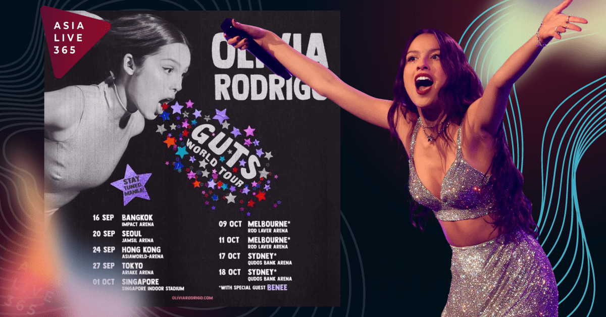 Olivia Rodrigo Brings GUTS World Tour to Asia