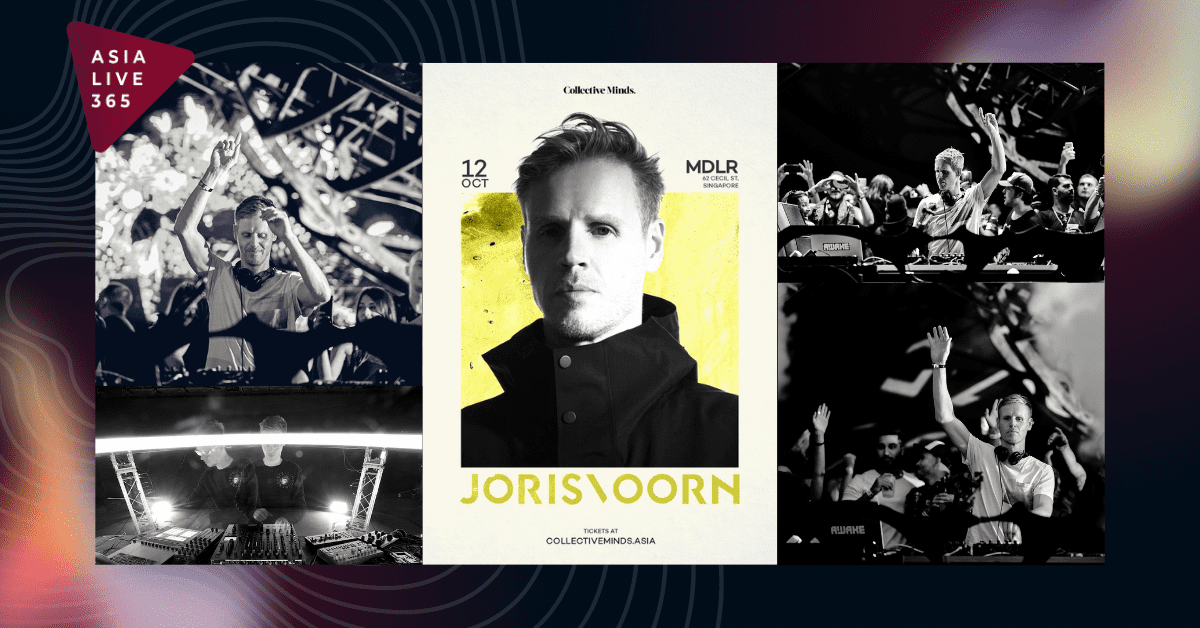 Joris Voorn is Bringing the Party to MDLR Singapore on October 12th!