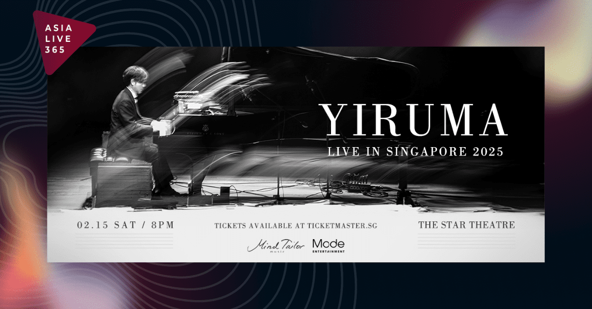 World’s Leading Composer-Pianist Yiruma Returns to Singapore in 2025!