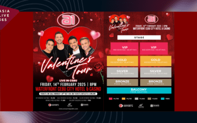 A1 Is Bringing Their 2025 Valentine’s Concert Tour to Cebu!