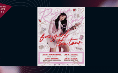 Singapore’s Regina Song Announces Southeast Asia’s fangirl: the tour