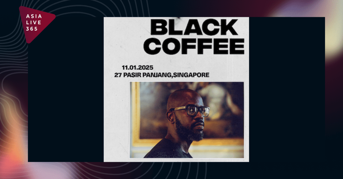 Black Coffee Returns to Singapore for a One-Night-Only Performance