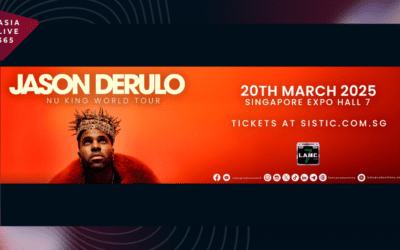 Jason Derulo is Bringing the Heat to Singapore for the First Time Ever!