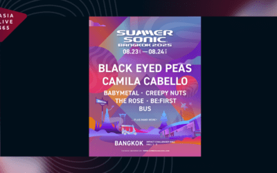 SUMMER SONIC BANGKOK 2025 Is Bringing the Heat—BLACK EYED PEAS, Camila Cabello, BABYMETAL, and more set to take the stage this August