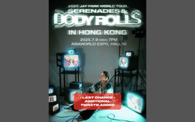 Jay Park’s ‘Serenades & Body Rolls’ World Tour Is Coming to Hong Kong