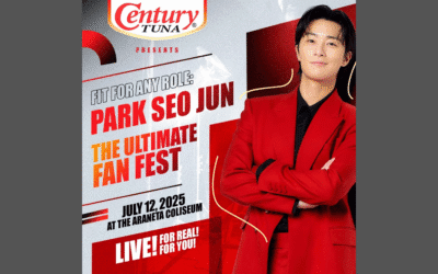 Park Seo Jun’s Fan Meet Isn’t Just a Show—It’s a Full-On Adventure at Araneta This July